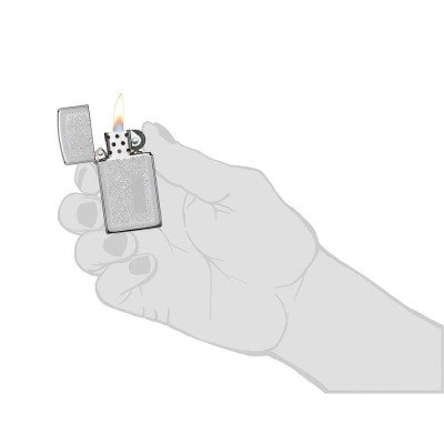 Запалка Zippo 1652 Venetian Polished Chrome, Slim