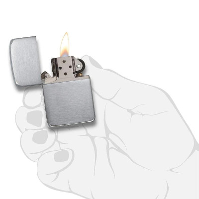 Запалка Zippo 1941 Replica Brushed Chrome