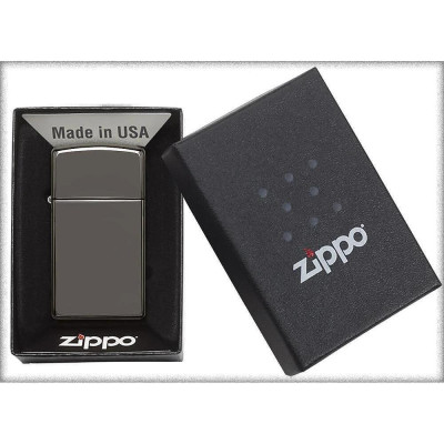 Запалка Zippo 20492  Black Ice, Slim