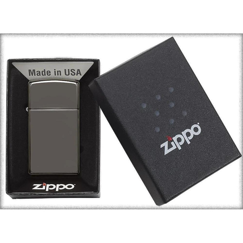 Запалка Zippo 20492  Black Ice, Slim