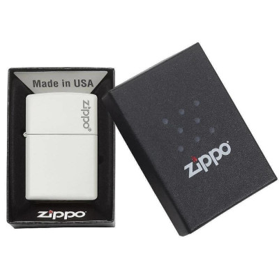 Запалка Zippo 214ZL White Matte