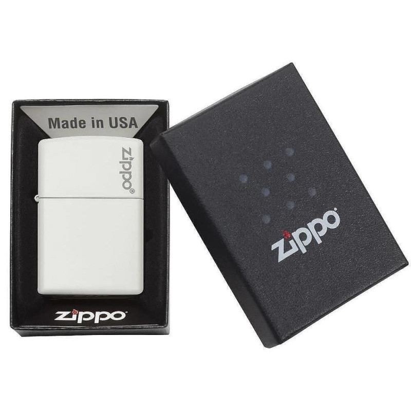 Запалка Zippo 214ZL White Matte