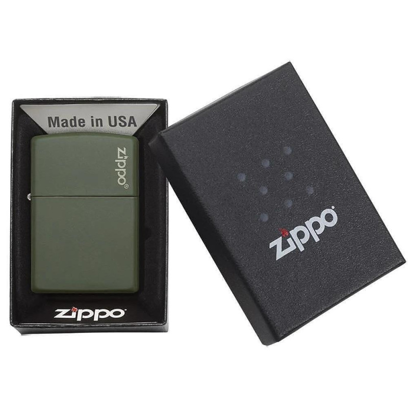 Запалка Zippo 221ZL Green Matte