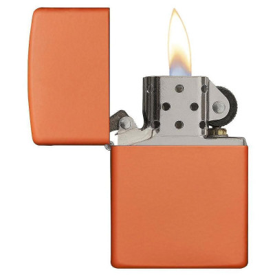 Запалка Zippo 231 Orange Matte