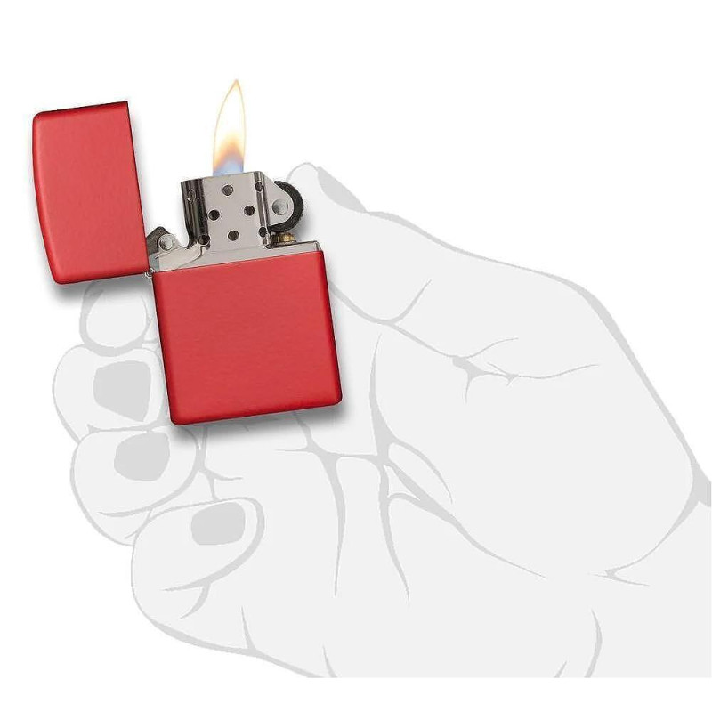 Запалка Zippo 233 Red Matte