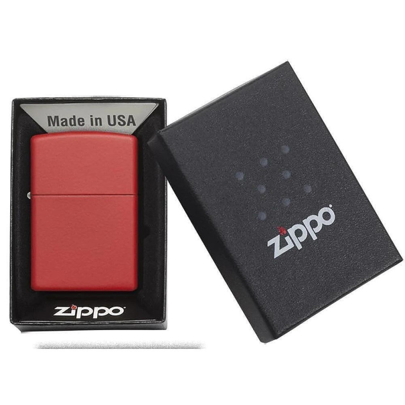 Запалка Zippo 233 Red Matte