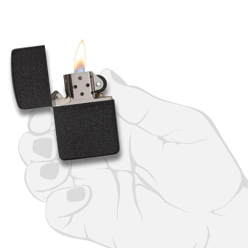 Запалка Zippo 28582 - Black Crackle® 1941 Replica