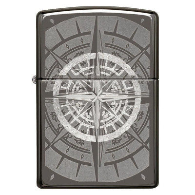 Запалка Zippo 29232 Black Ice® Compass