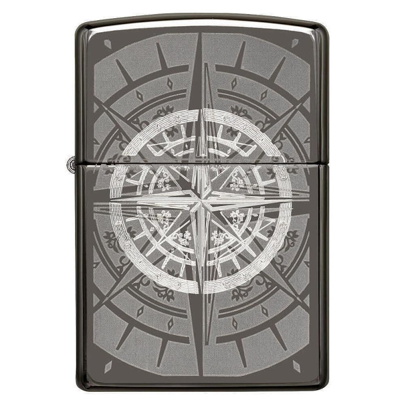 Запалка Zippo 29232 Black Ice® Compass