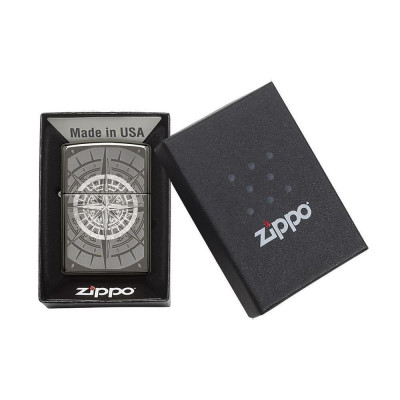 Запалка Zippo 29232 Black Ice® Compass