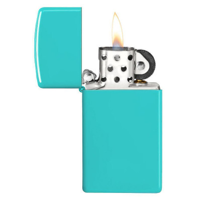 Запалка Zippo - 49529 Slim® Flat Turquoise