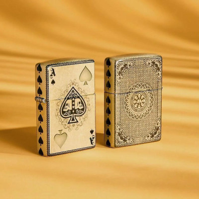 Запалка Zippo - Ace of Skulls Design