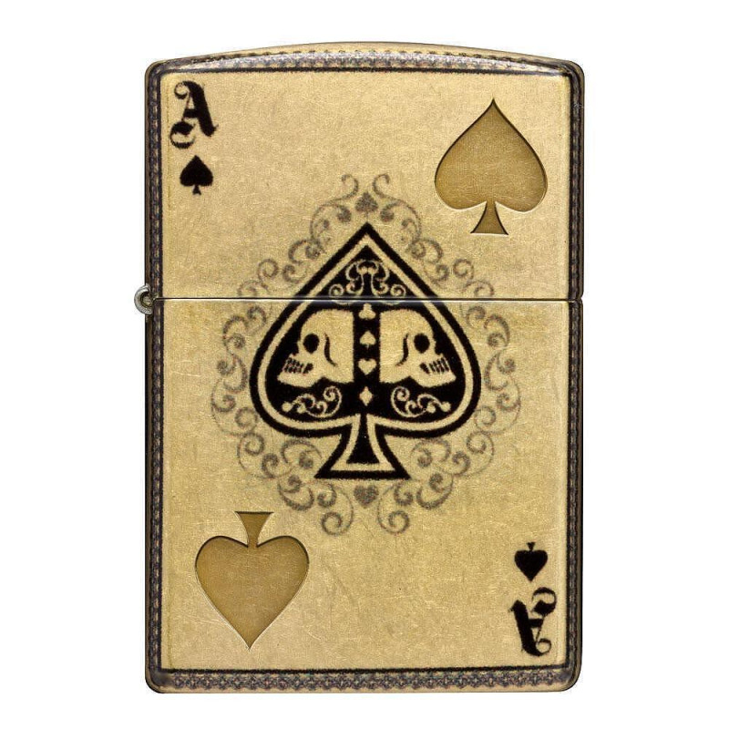 Запалка Zippo - Ace of Skulls Design
