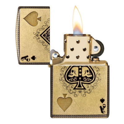 Запалка Zippo - Ace of Skulls Design
