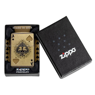Запалка Zippo - Ace of Skulls Design
