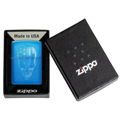 Запалка Zippo - American Skull Design