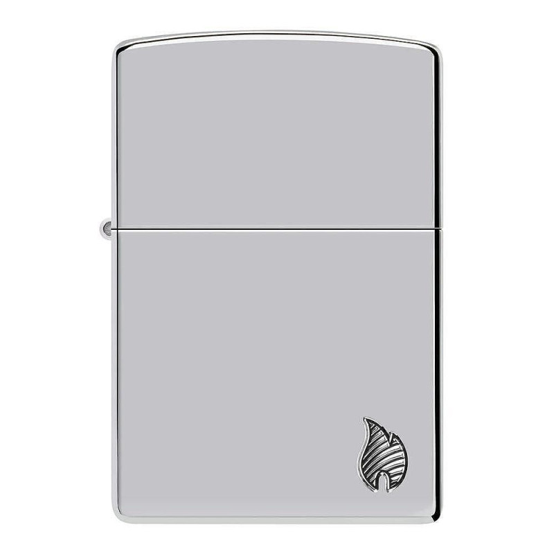 Запалка Zippo - Armor® Chrome Flame Design