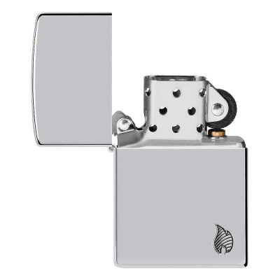 Запалка Zippo - Armor® Chrome Flame Design