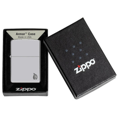 Запалка Zippo - Armor® Chrome Flame Design