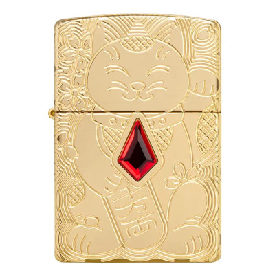 Запалка Zippo - Armor® Lucky Cat Design