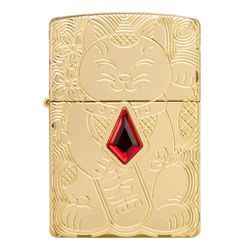 Запалка Zippo - Armor® Lucky Cat Design