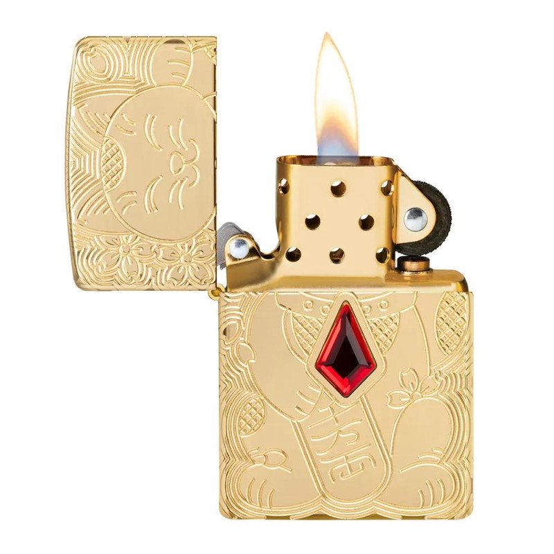 Запалка Zippo - Armor® Lucky Cat Design