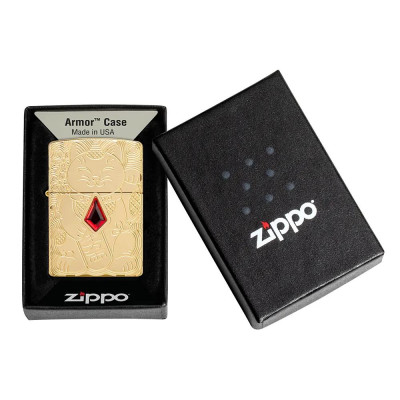 Запалка Zippo - Armor® Lucky Cat Design