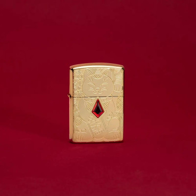 Запалка Zippo - Armor® Lucky Cat Design