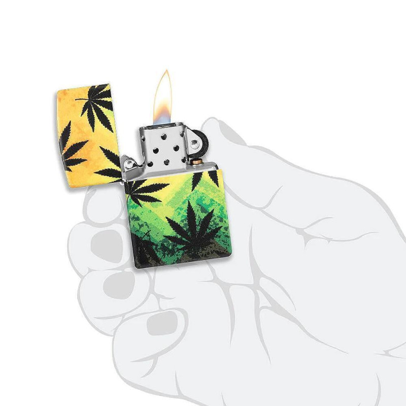 Запалка Zippo Cannabis Design
