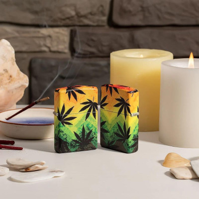 Запалка Zippo Cannabis Design