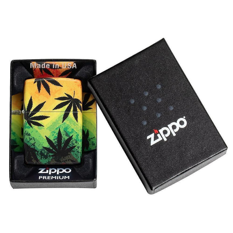 Запалка Zippo Cannabis Design