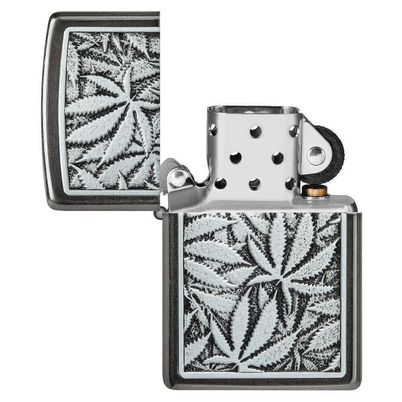 Запалка Zippo - Cannabis Emblem Design