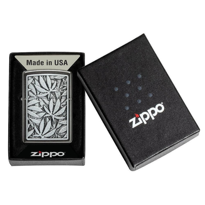 Запалка Zippo - Cannabis Emblem Design