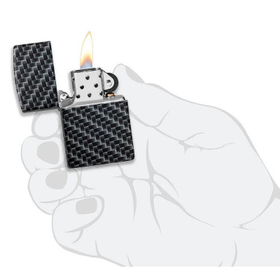 Запалка Zippo Carbon Fiber Design2
