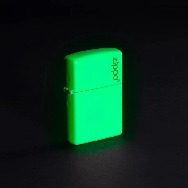 Запалка Zippo Classic Glow In The Dark Zippo Logo 49193ZL