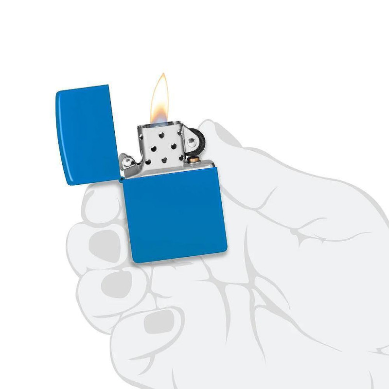 Запалка Zippo Classic Sky Blue Matte