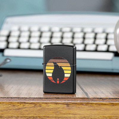 Запалка Zippo - Colorblock Flame Design