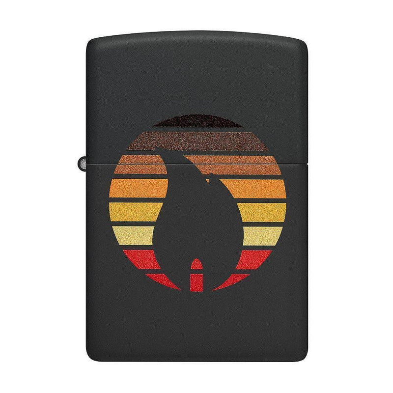 Запалка Zippo - Colorblock Flame Design