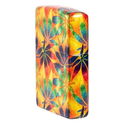 Запалка Zippo - Colorful Cannabis Design