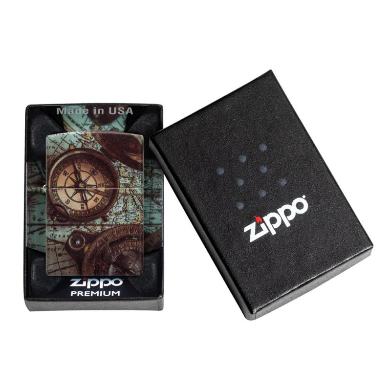 Запалка Zippo - Compass Design