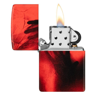 Запалка Zippo - Creepy Skull and Hand Design