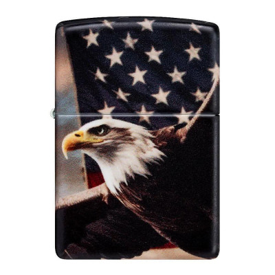 Запалка Zippo - Eagle USA Flag Design