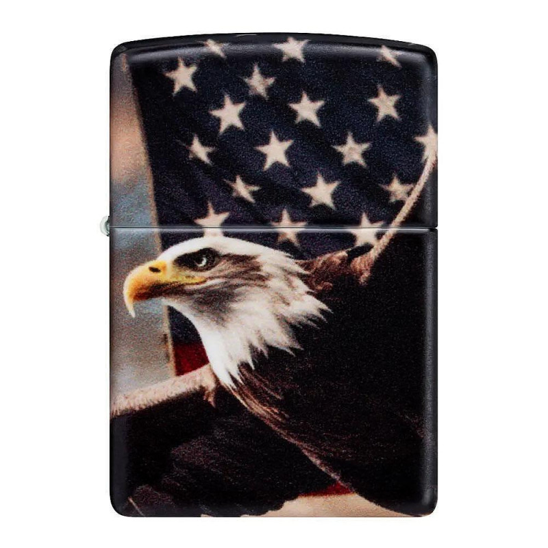 Запалка Zippo - Eagle USA Flag Design