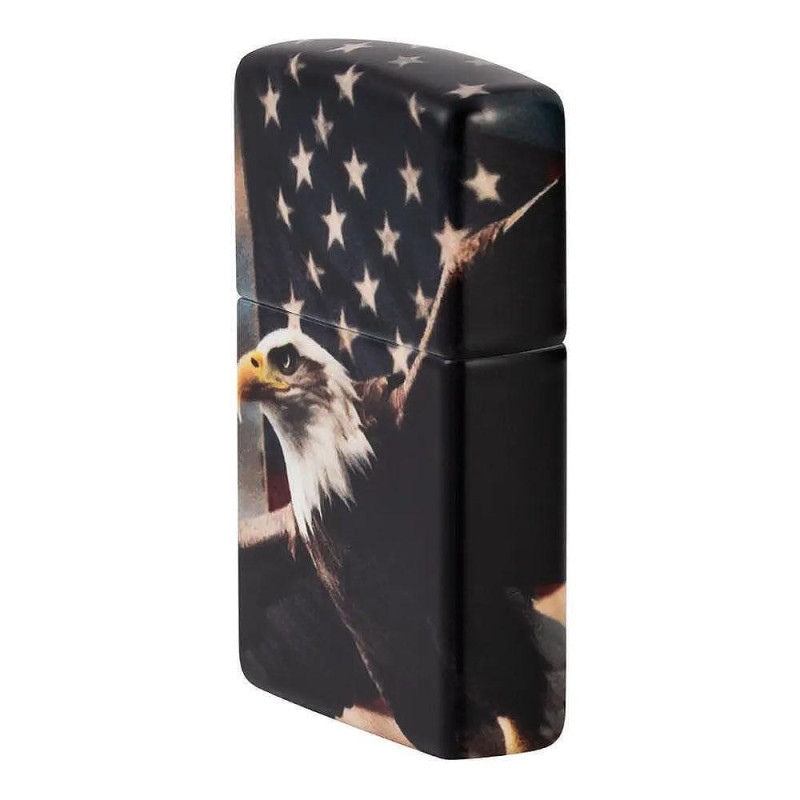 Запалка Zippo - Eagle USA Flag Design