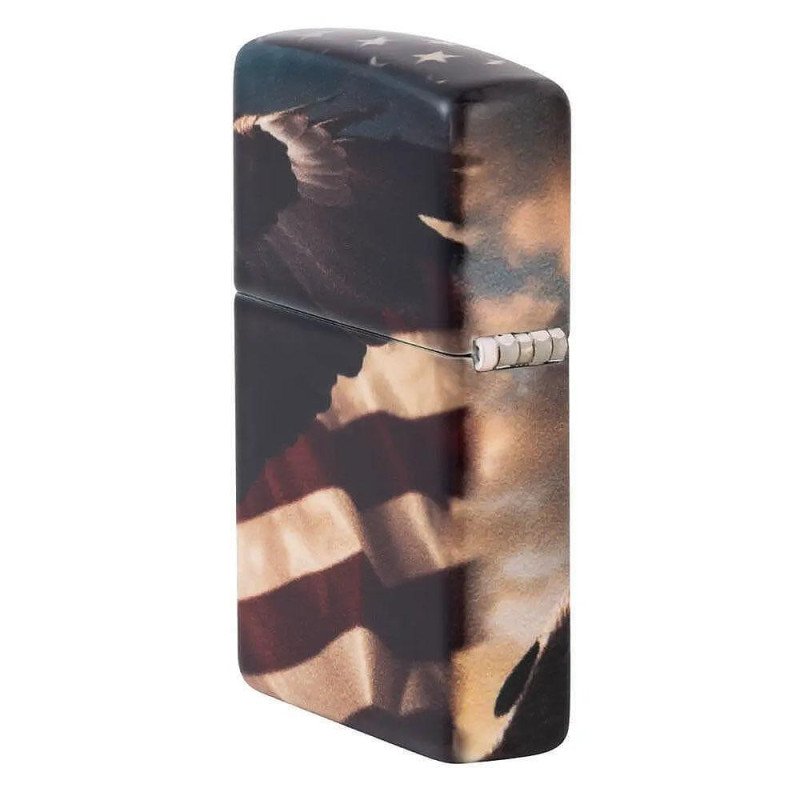 Запалка Zippo - Eagle USA Flag Design