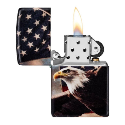 Запалка Zippo - Eagle USA Flag Design