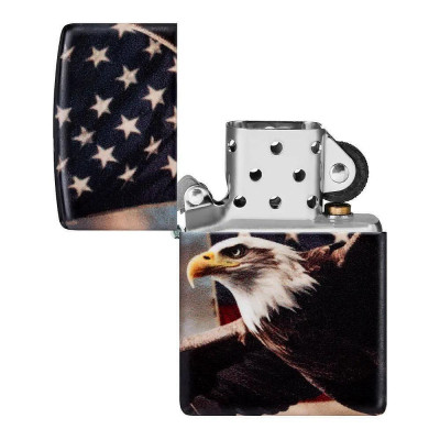 Запалка Zippo - Eagle USA Flag Design