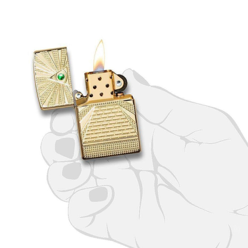 Запалка Zippo Eye of Providence Design
