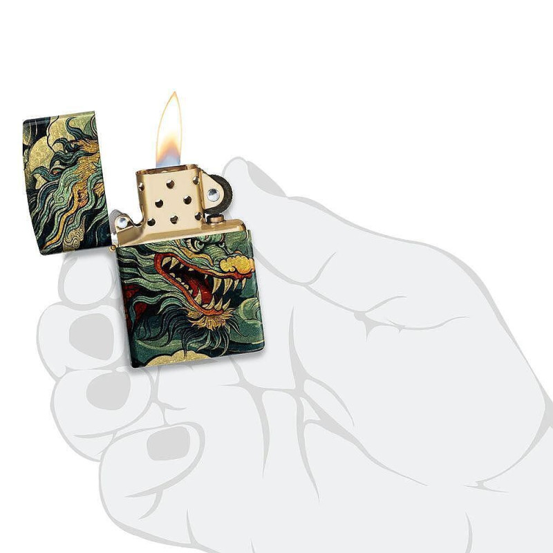 Запалка Zippo - Flying Dragon Design
