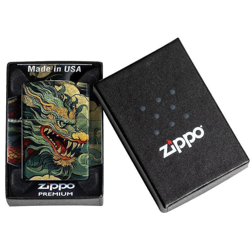 Запалка Zippo - Flying Dragon Design